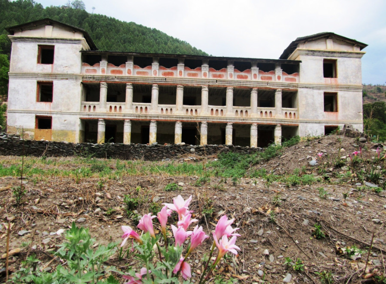 Historical palaces in Bajhang in dilapidated condition