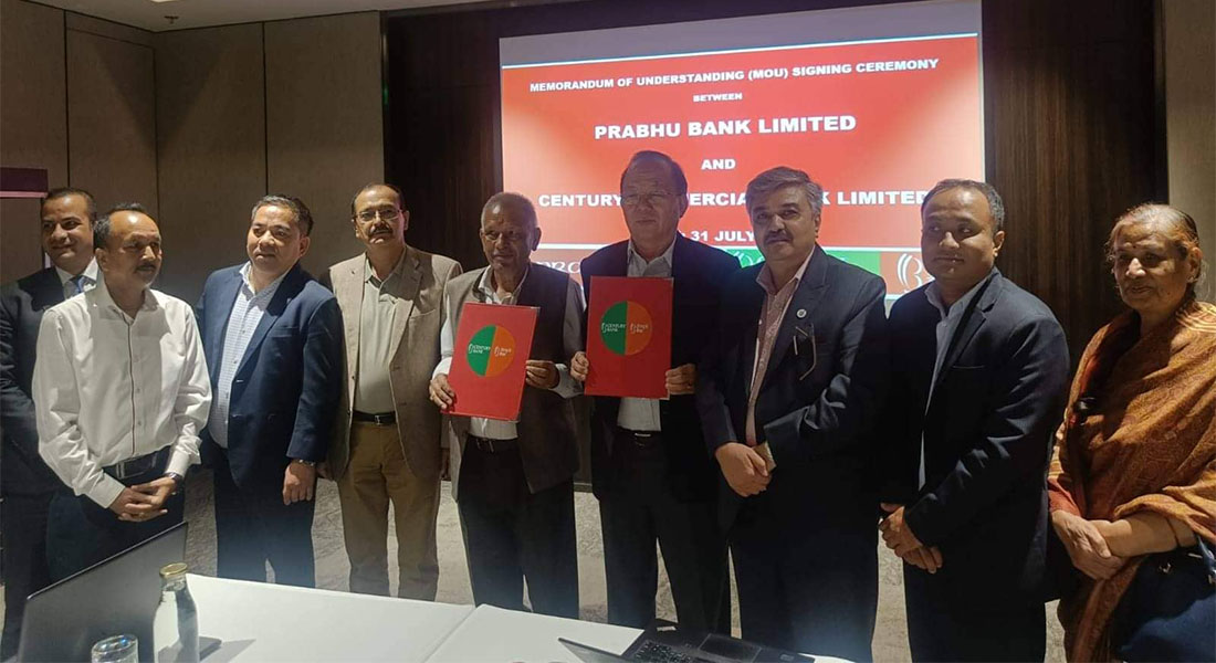 Prabhu & Century Bank signs merger agreement