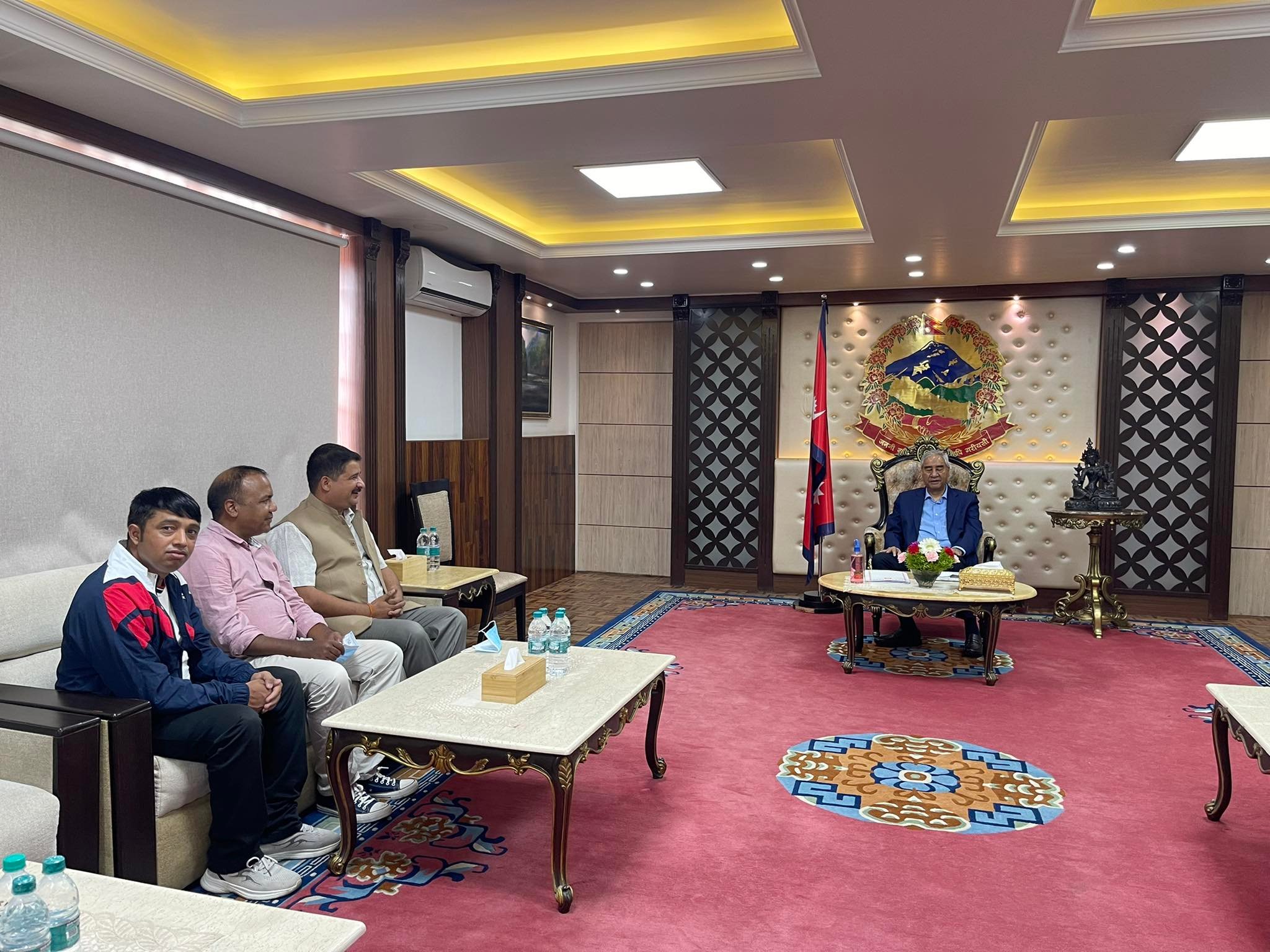FNJ officials met with PM Deuba