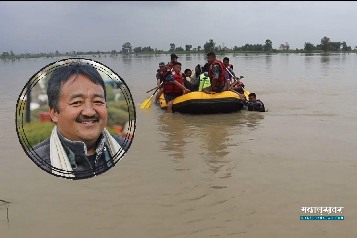 Saptakoshi Flood: CM Rai urges locals to avoid hazardous areas