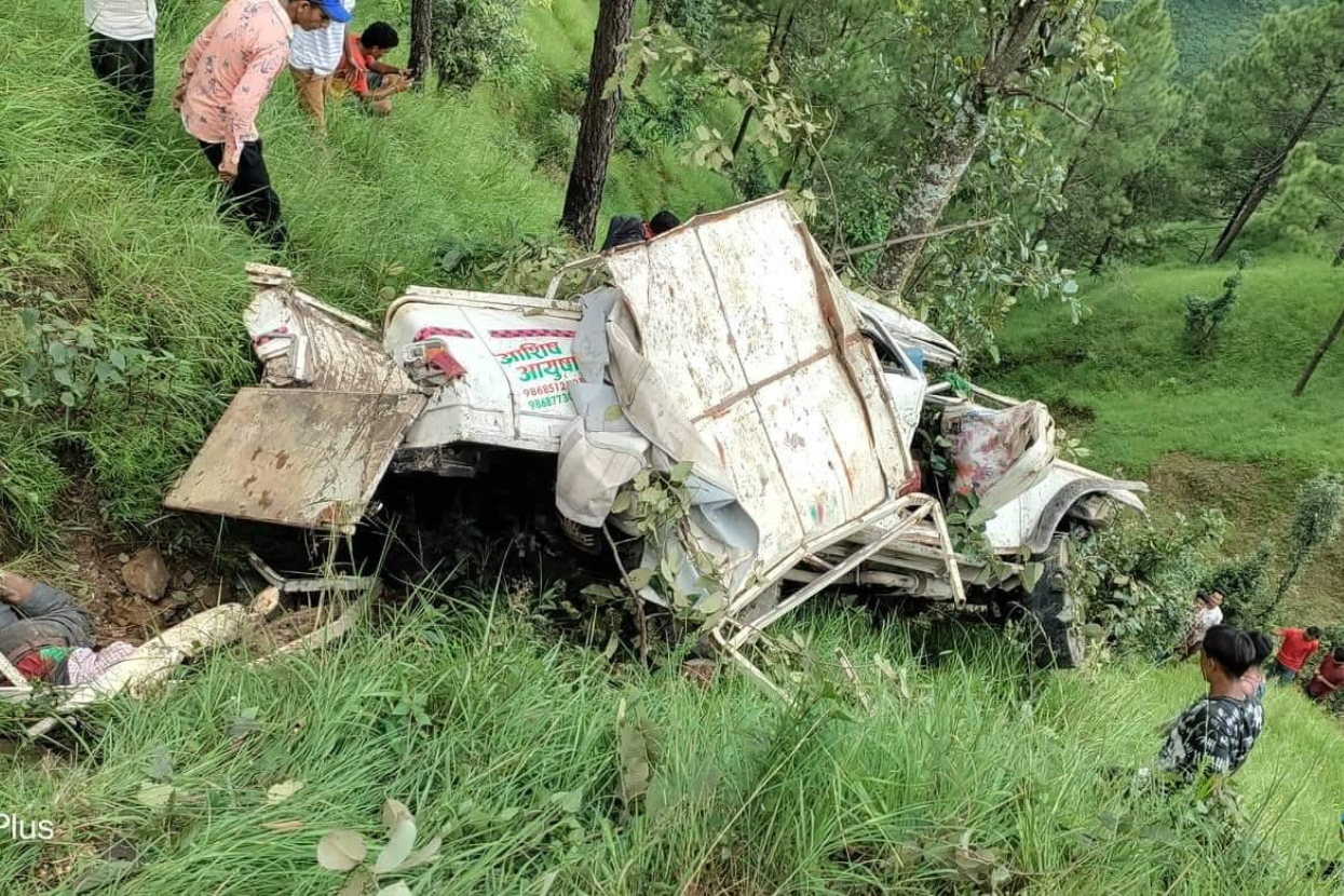 Five people killed in a Jeep accident in Darchula