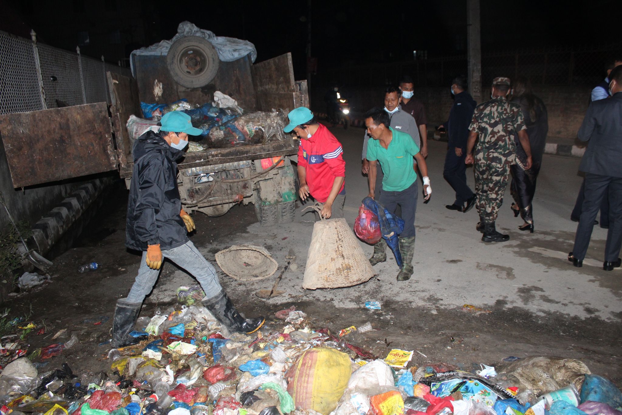 Garbage from ‘core area’ picked up overnight, where was it taken?