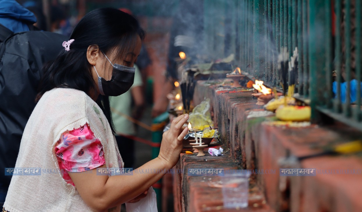 In Pics: Nag being worshiped at Nag Pokhari