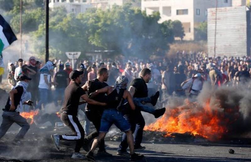 37 Palestinians injured in West Bank clash: medics