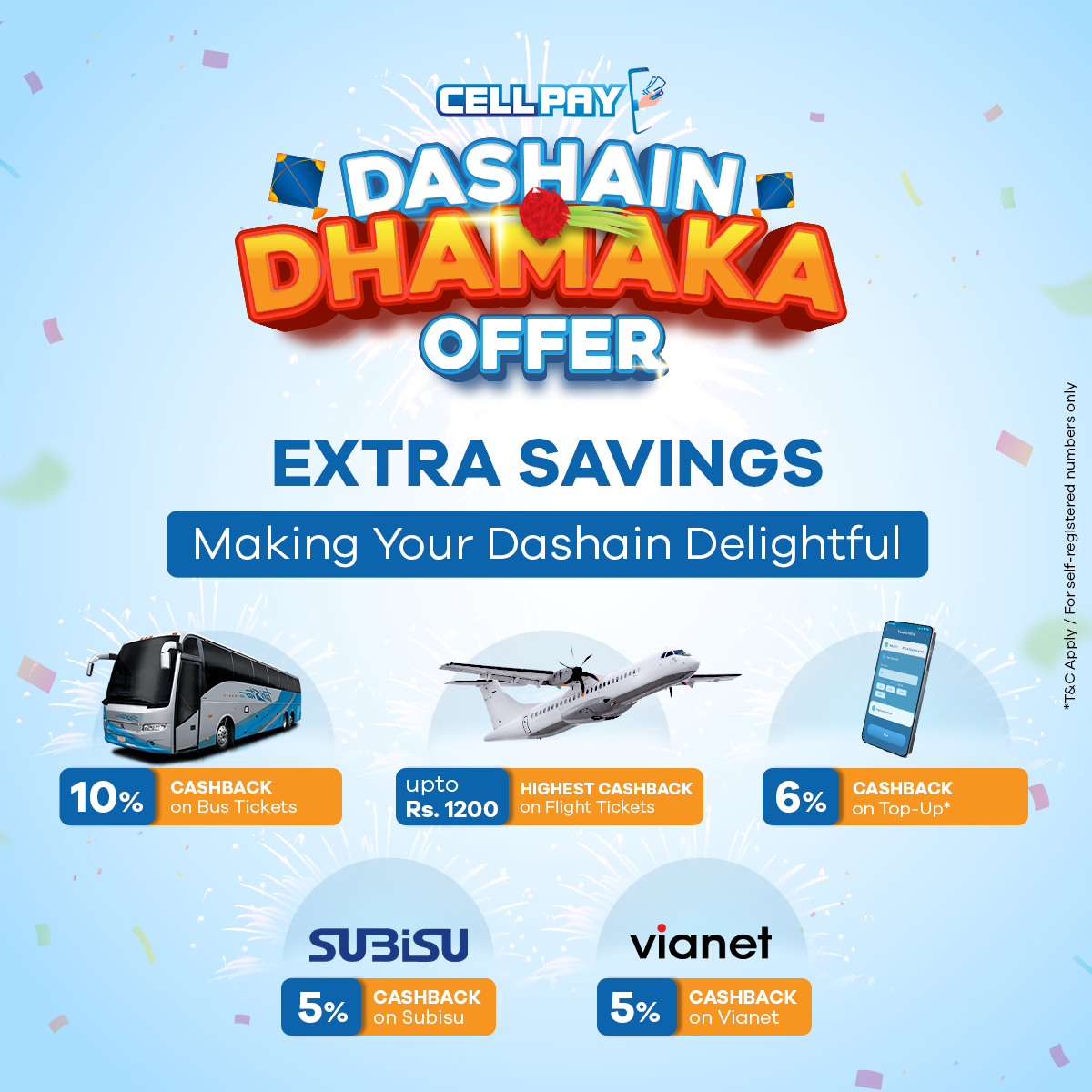 CellPay Dashain Dhamaka Offer