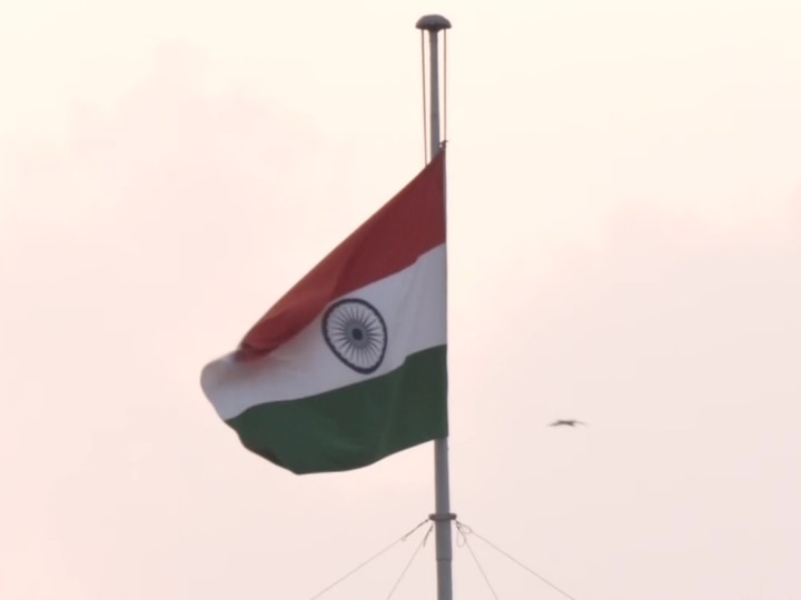 National flags fly at halfmast as India mourns demise of Queen