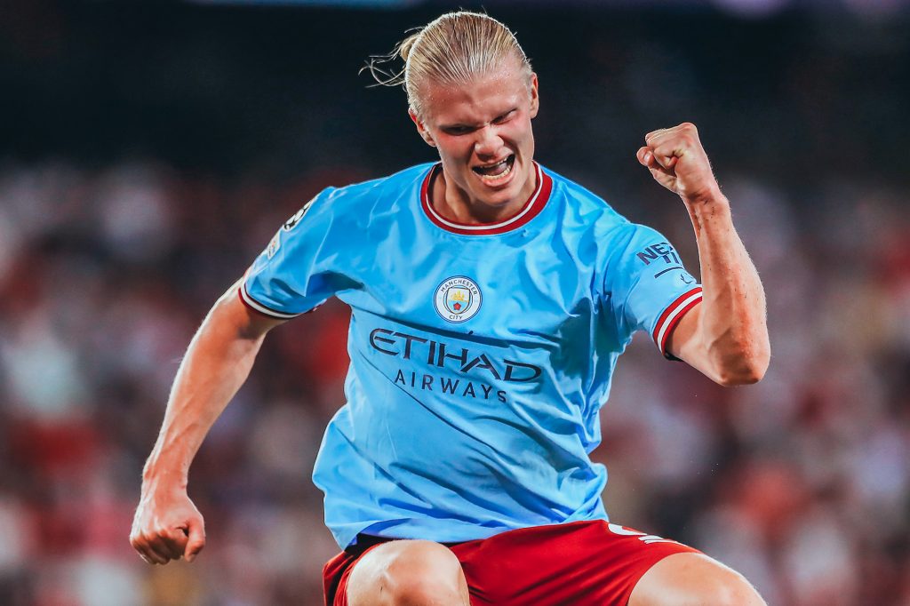 Haaland’s two goals in Manchester City’s win