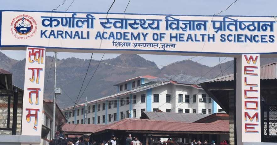 Karnali Academy of Health Sciences (KAHS)’s doctors back to work