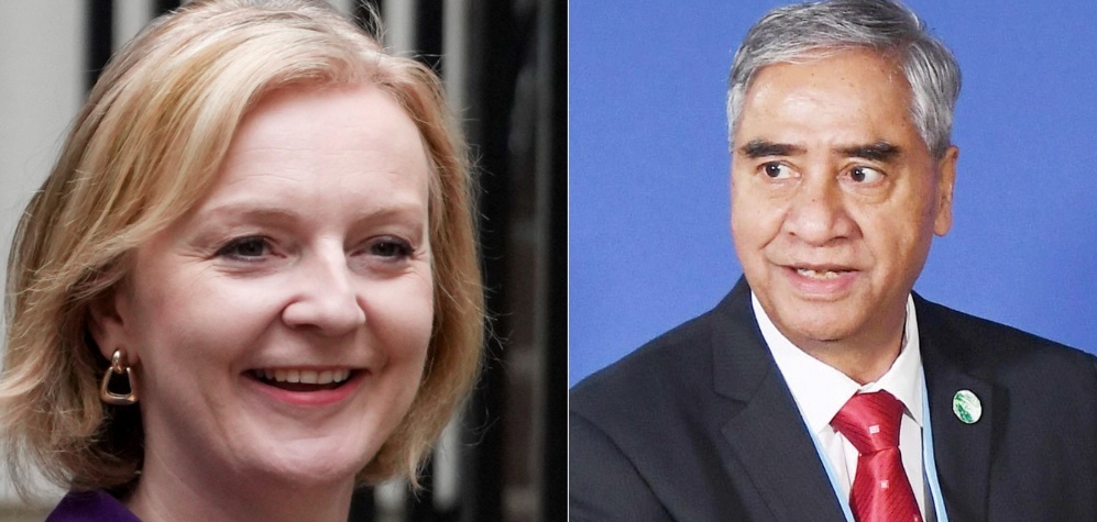 Deuba’s congratulated to Truss: “I am ready to work with her”