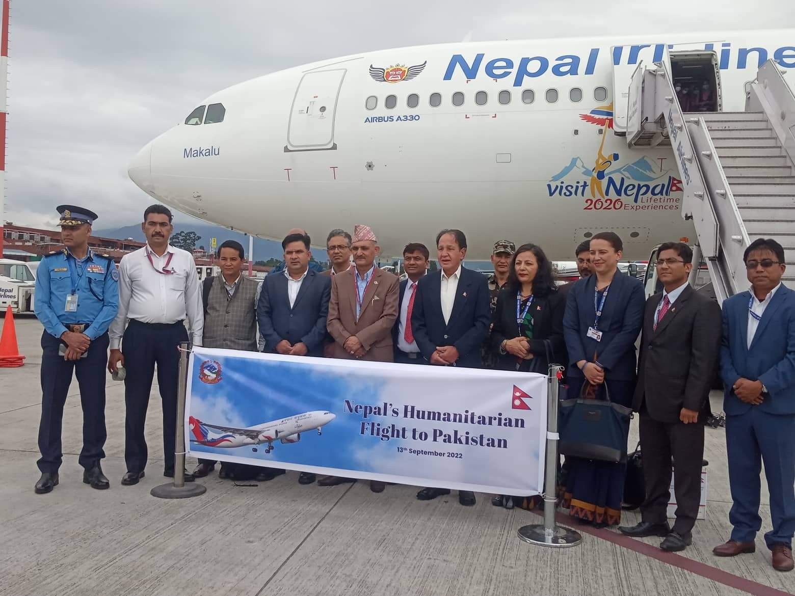 Nepal sends over 22 tonnes relief materials to flood-hit Pakistan