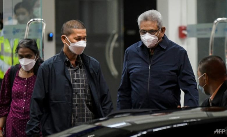 Sri Lanka’s former President Gotabaya Rajapaksa returns home from Thailand