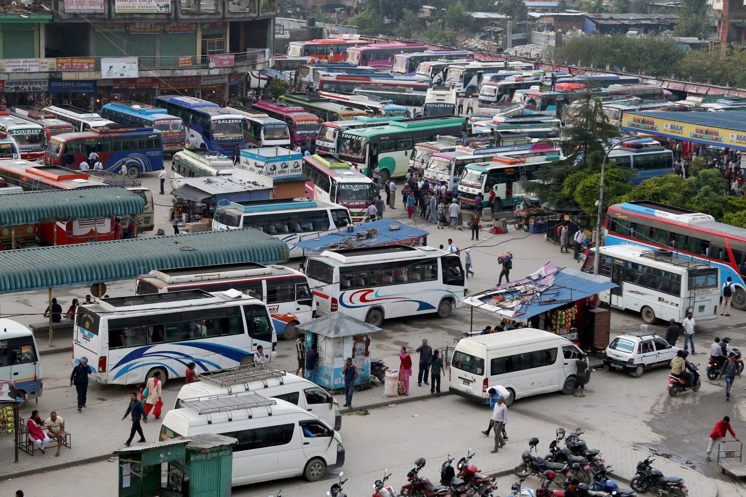 Vehicles of outside Kathmandu Valley be only operated from New Buspark
