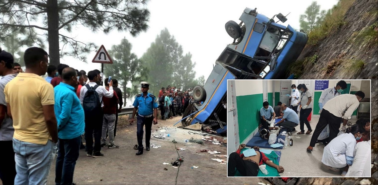 12 people died in Makwanpur & Rukum East accident