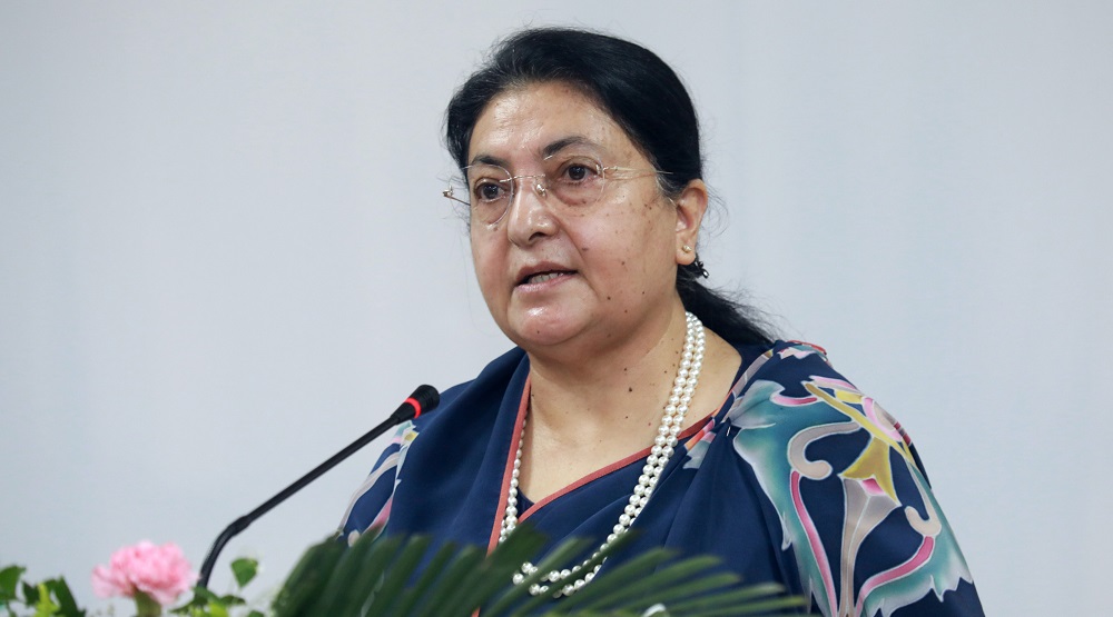 President Bhandari hospitalised with COVID-19