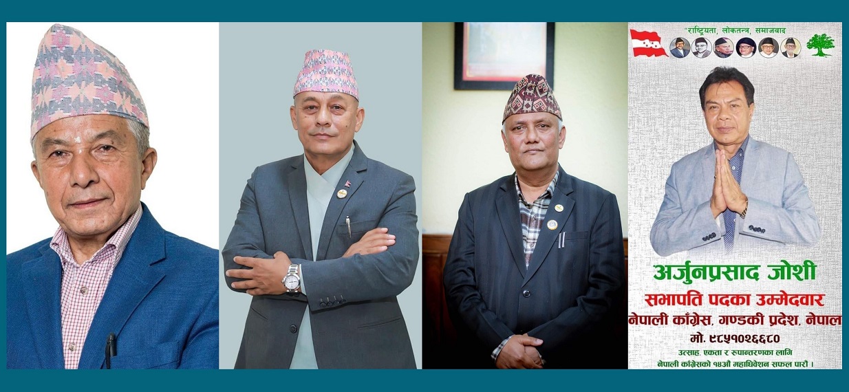 Gandaki Congress: Half a dozen leaders in race for future CM