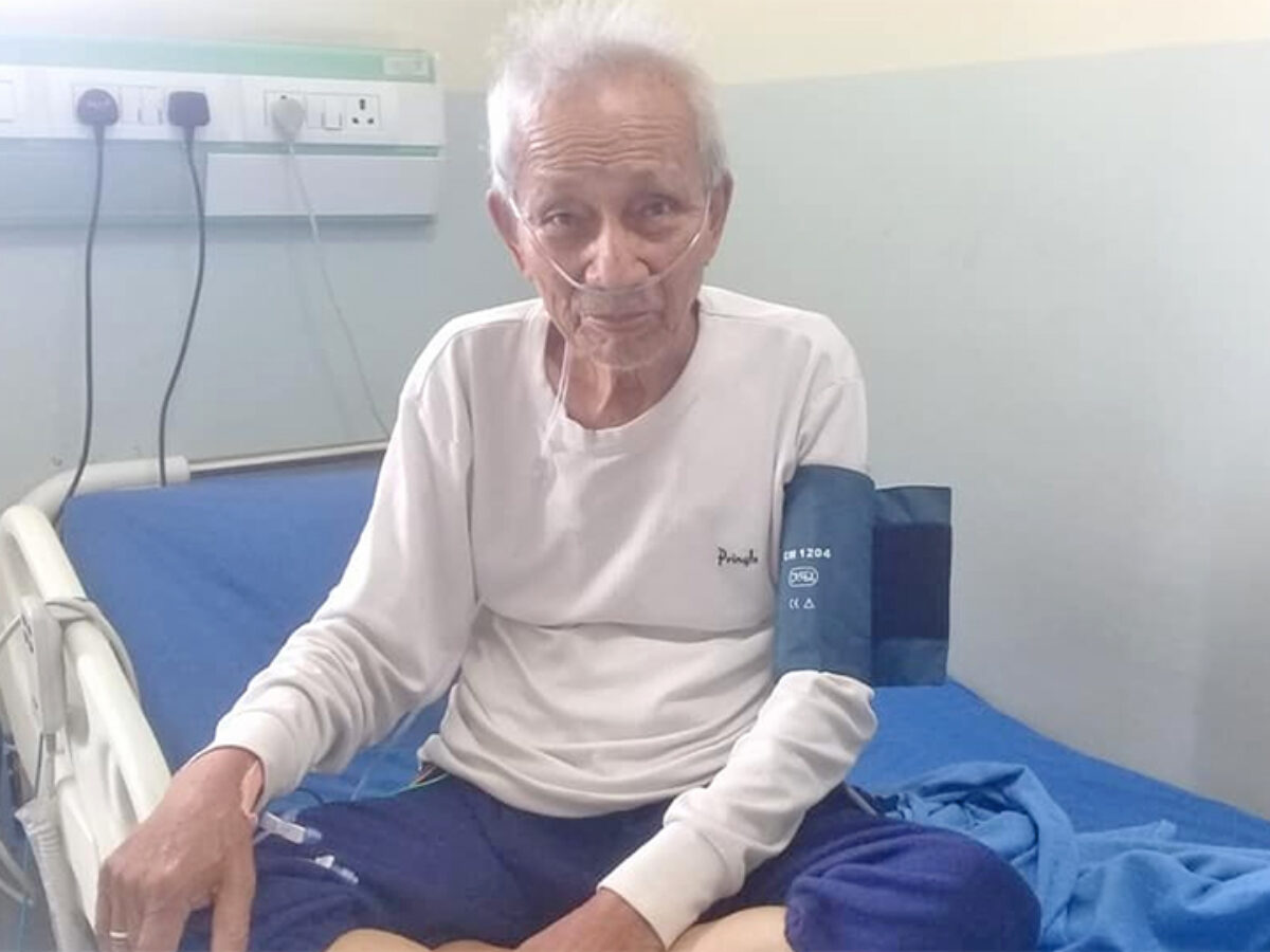 Satya Mohan Joshi health improves