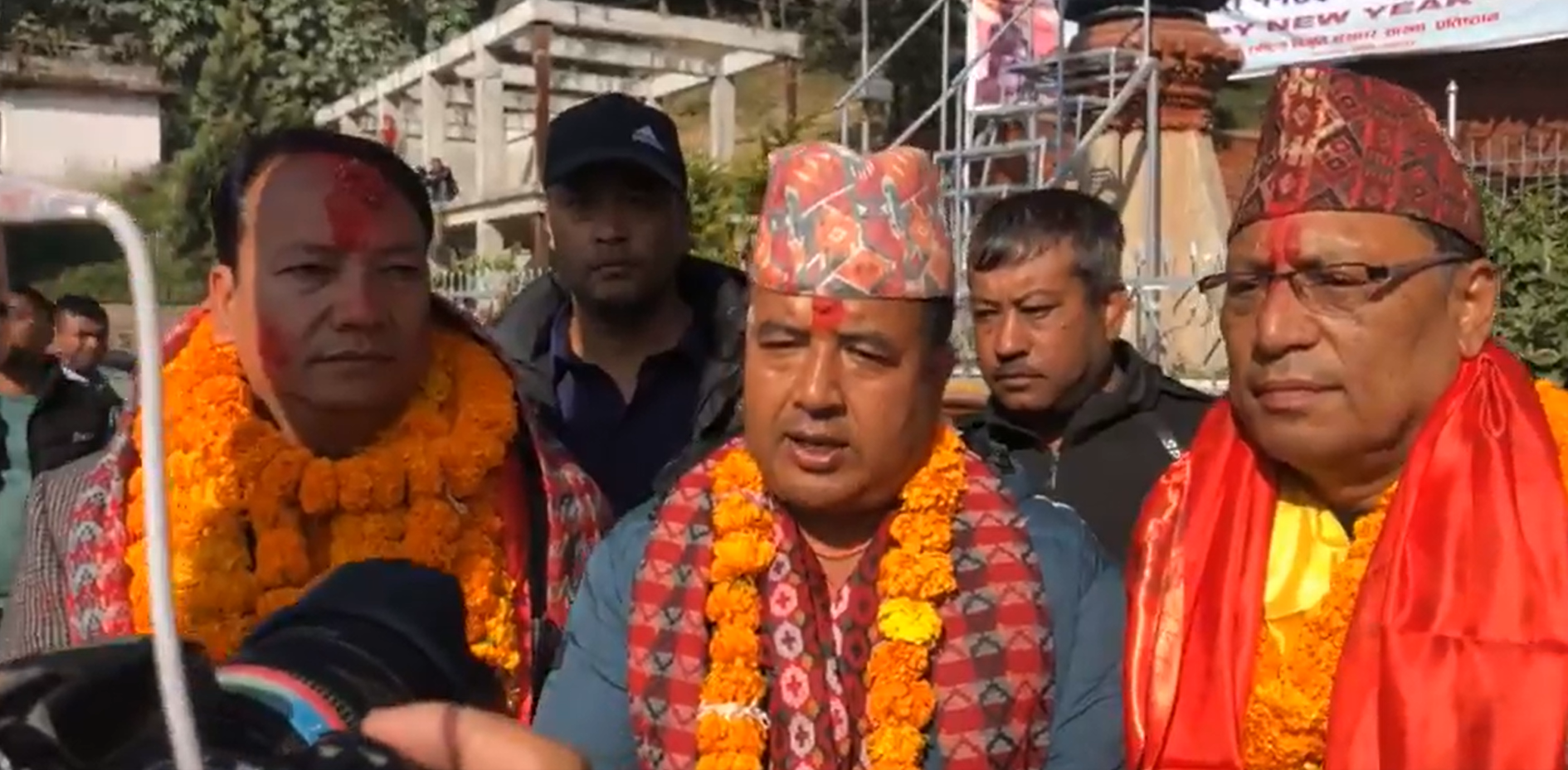 Mahesh Basnet wrote after his defeat: “Victory & defeat are natural aspects”