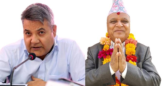 NC leading in Kavre-2, Gokul Baskota received how many votes?