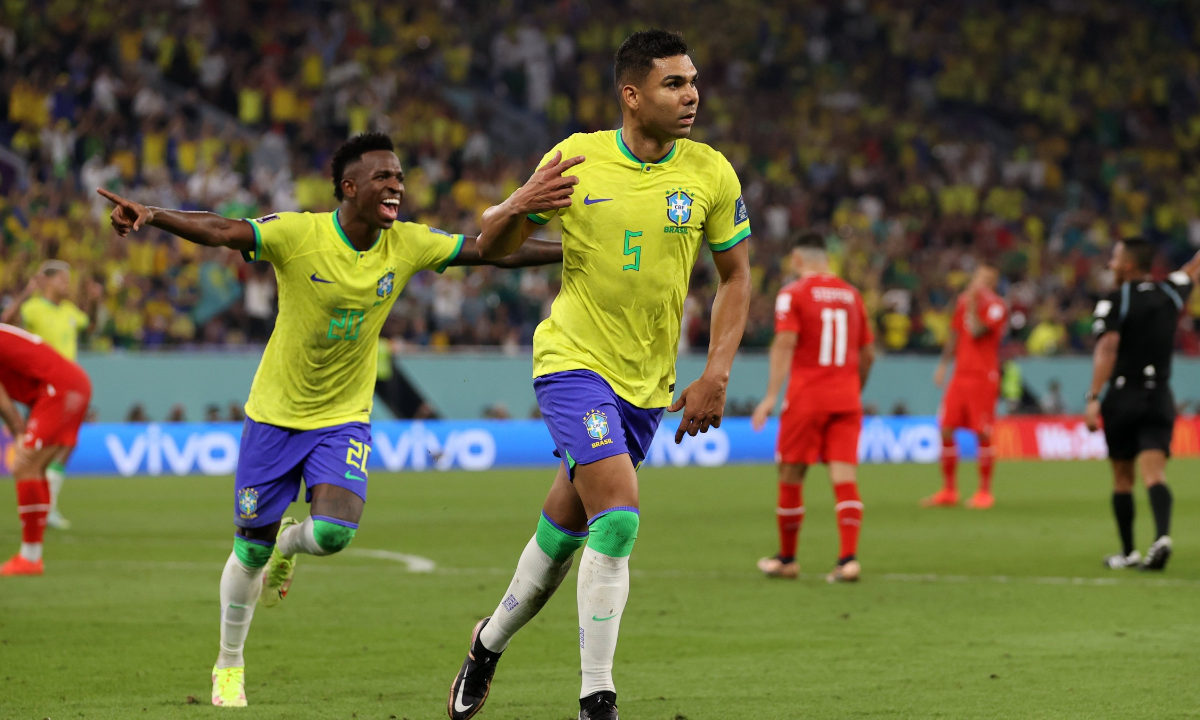Brazil beat Switzerland 1-0 to qualify for last 16