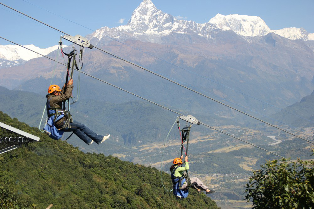 Foreigners are now charged the same as Nepalese at the Dhulikhel Zipline