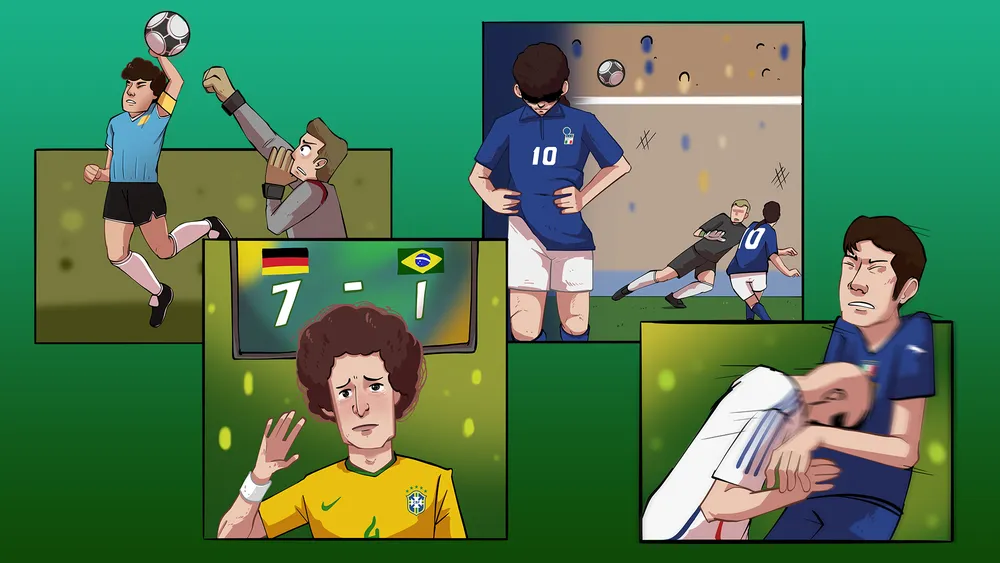 From Hand of God to the head of Zidane – World Cup’s most iconic moments ever