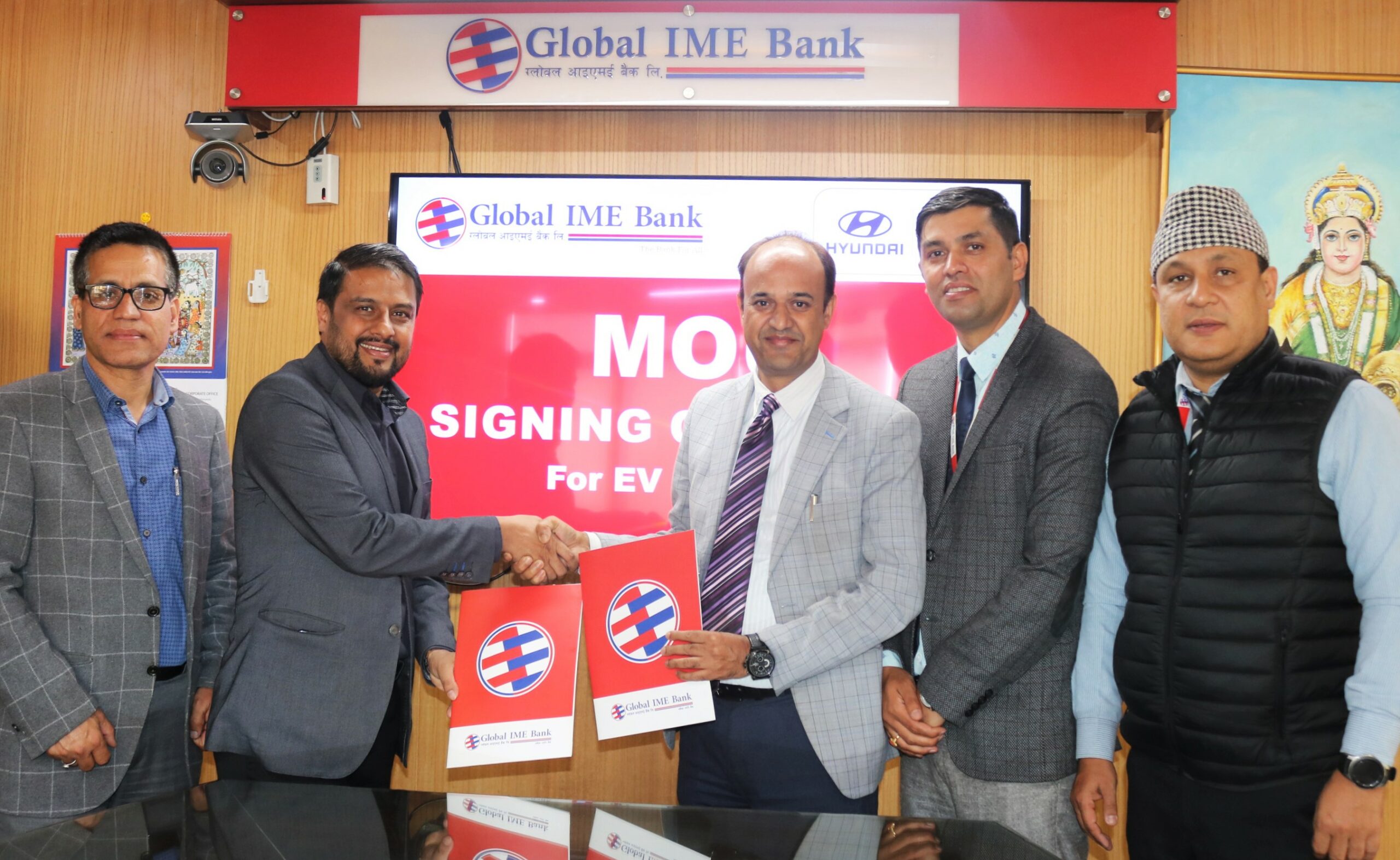 Laxmi Intercontinental & Global IME sign an MOU to extend financing on EVs