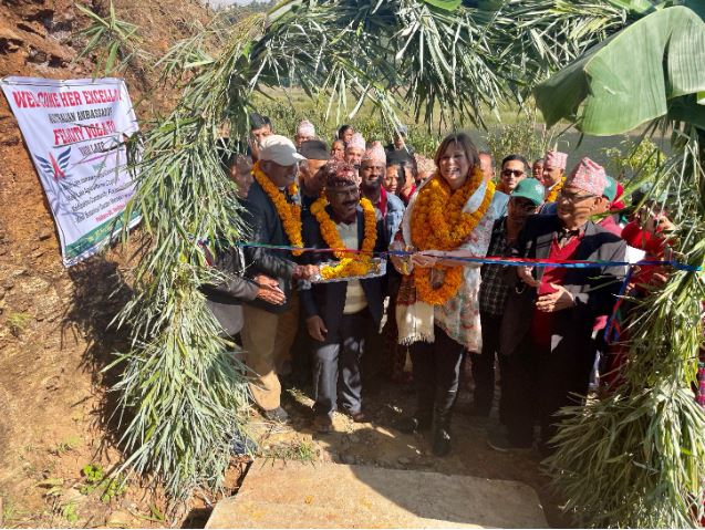 Ambassador inaugurates Nepal-Australia friendship Batika in Pokhara