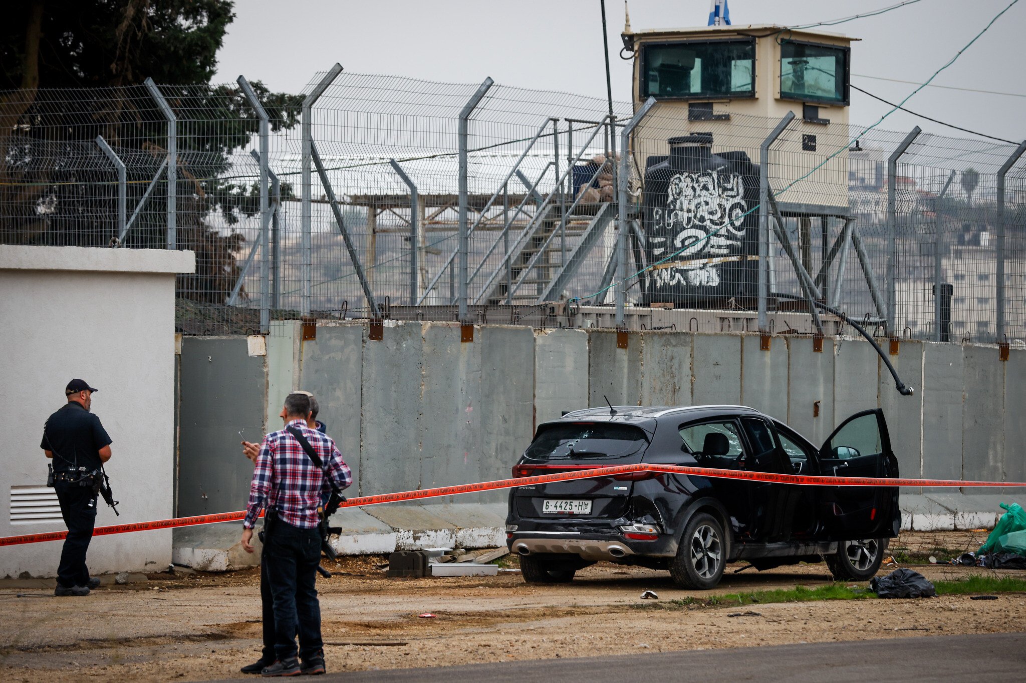 Palestinian shot dead after injuring Israeli soldier in car-ramming attack