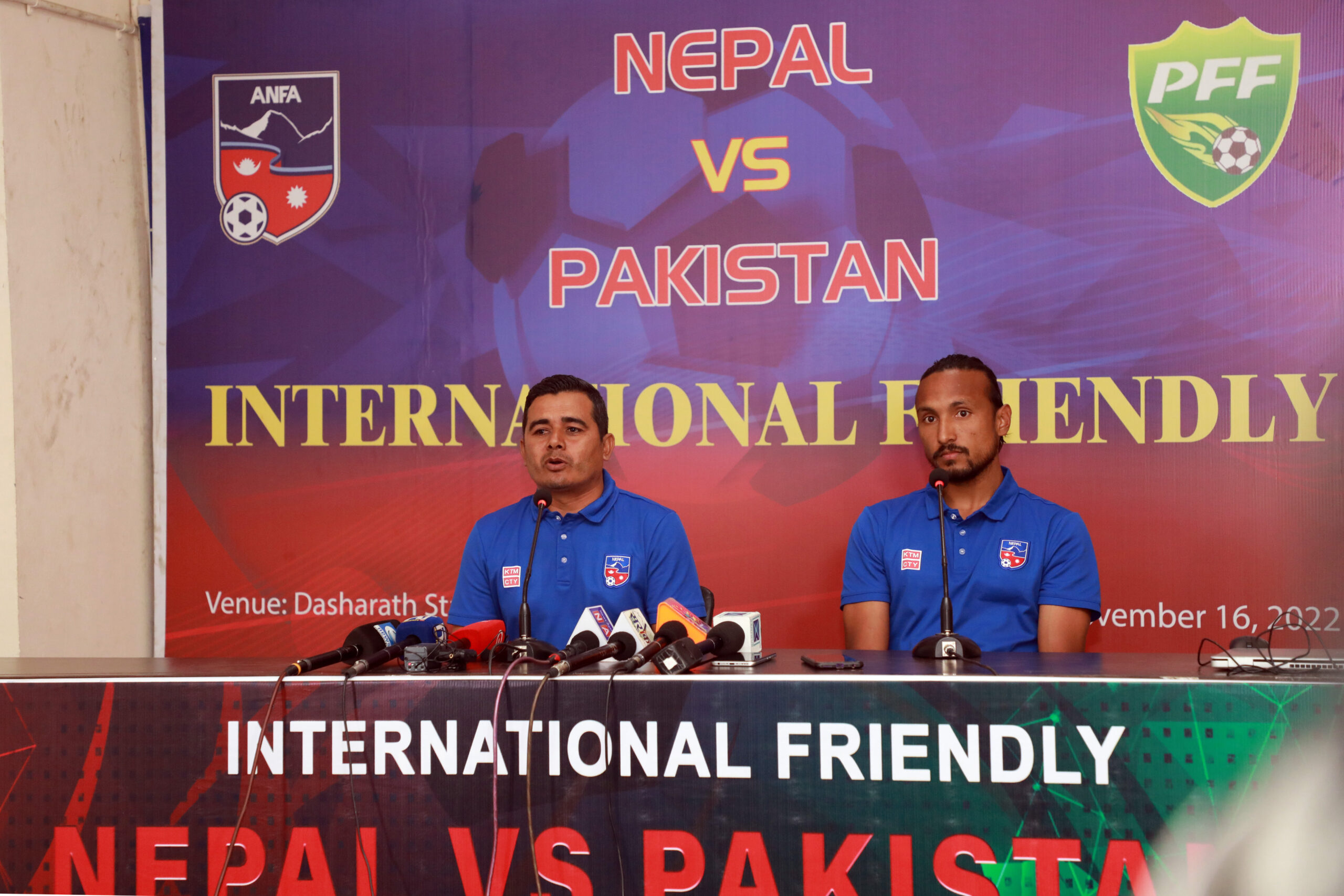 Nepal & Pakistan to play a friendly football match on Wednesday