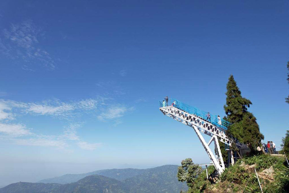 Women investors launch first skywalk project of State 1 in Ilam