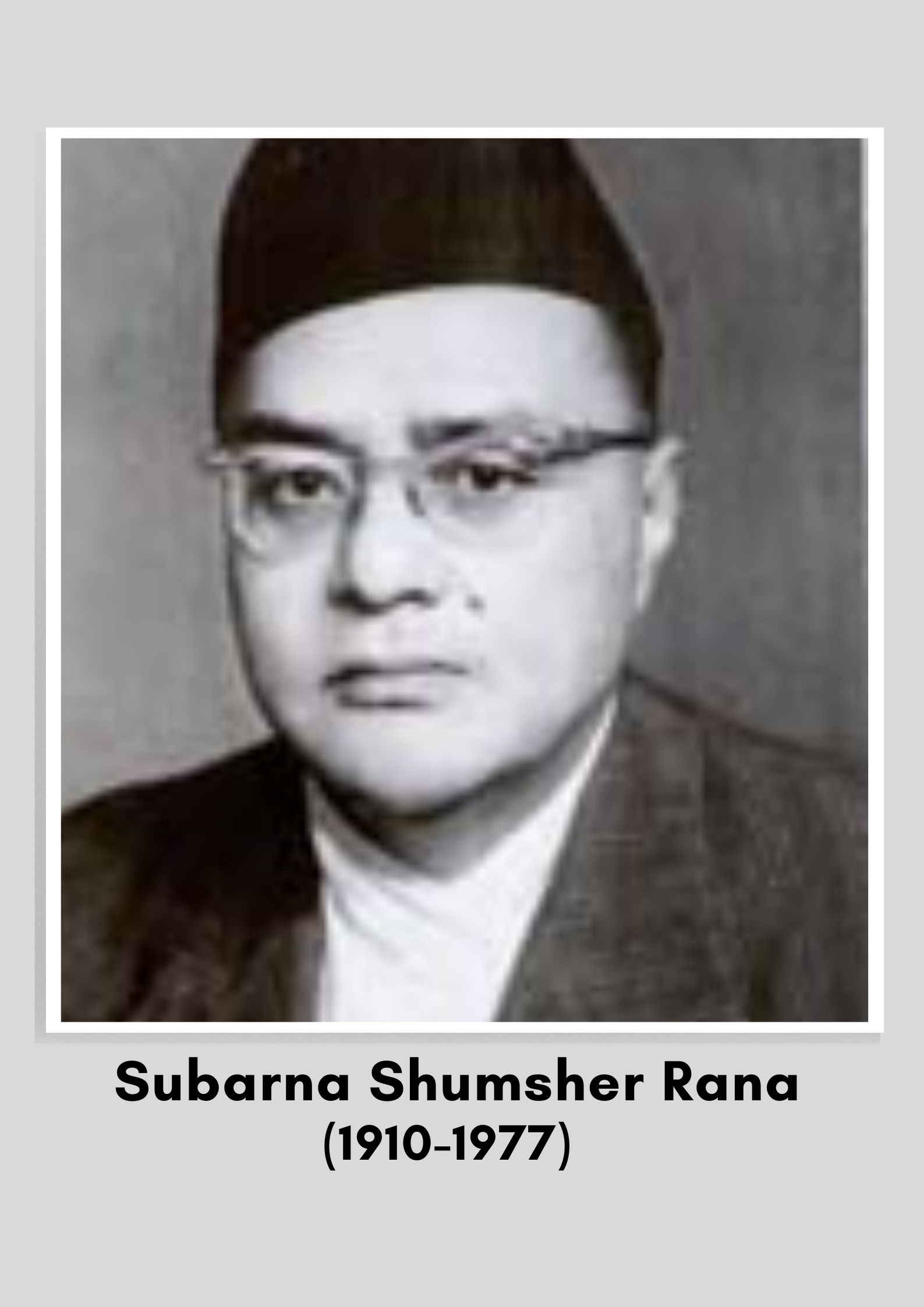 Reasons why Subarna SJB Rana is immortal figure of Nepal