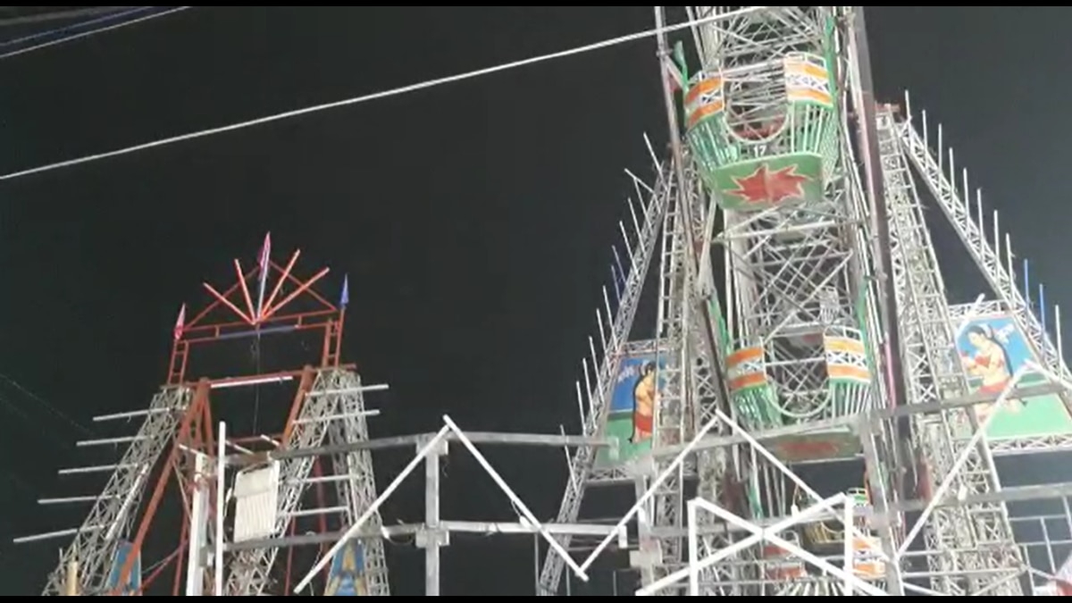 Bihar: 5 injured after falling from stuck ferris wheel at Sonpur fair