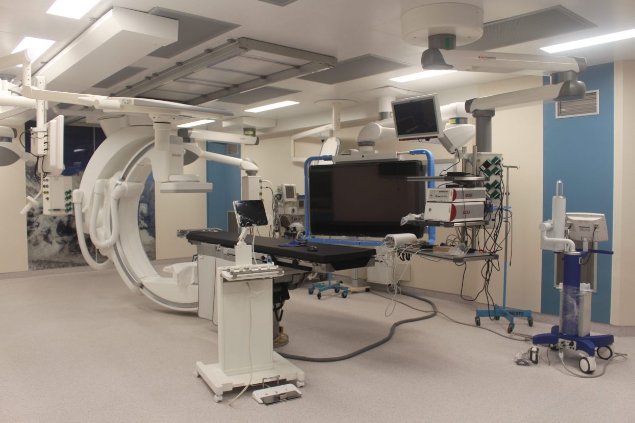 Cardio vascular hybrid theatre set up in TU Manmohan Cardiothoracic Vascular & Transplant Center