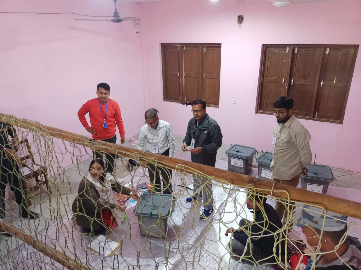 Votes count inside lattice in Chitwan