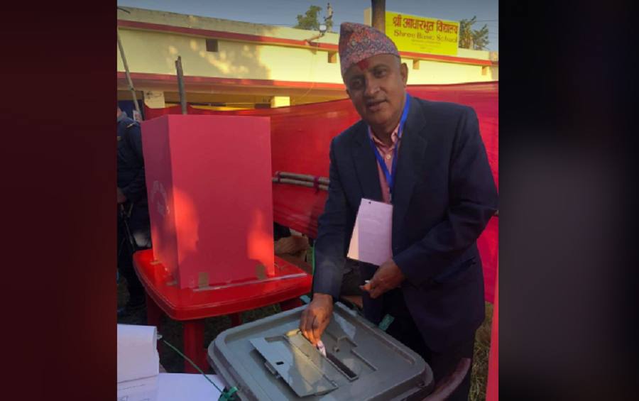 Dhakal voted in Kochakhaal