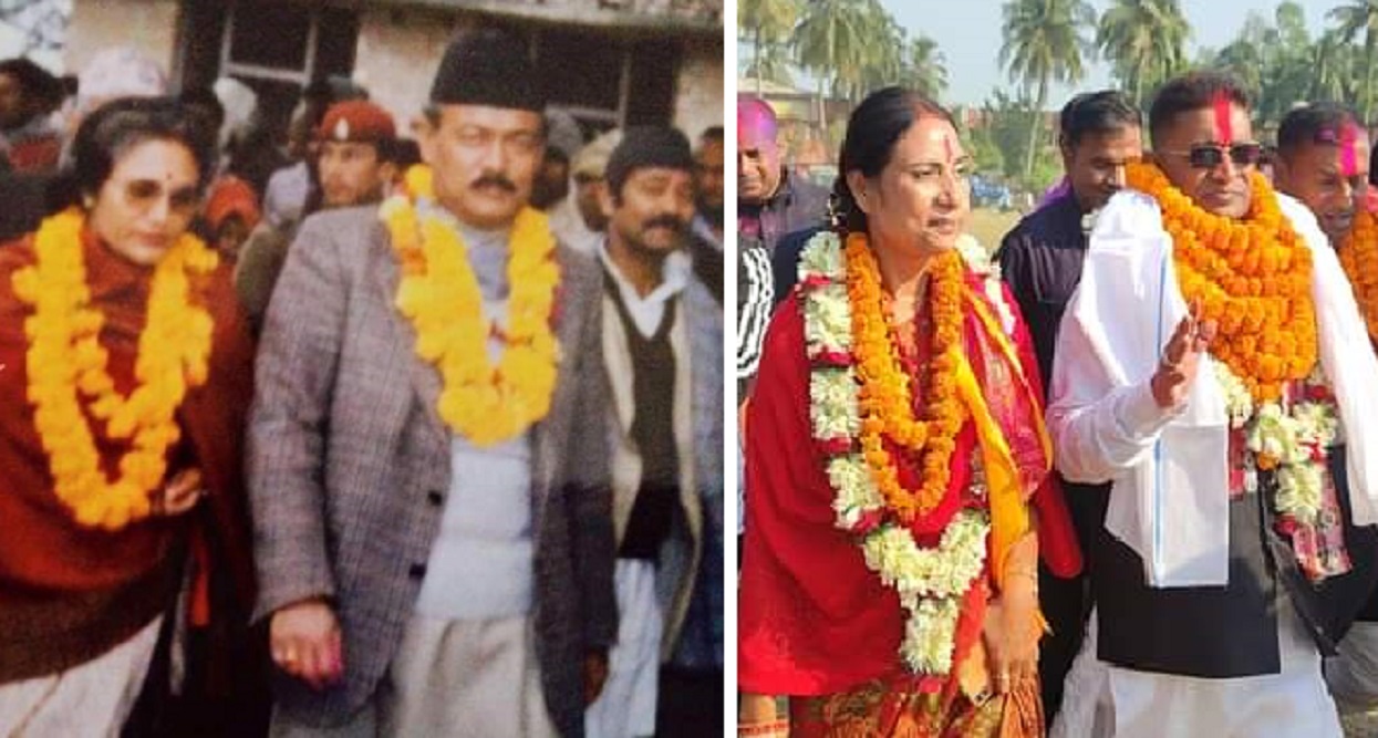 After 36 years, history repeated itself in Dhanusha, the Mahaseth couple won election together (with photos)