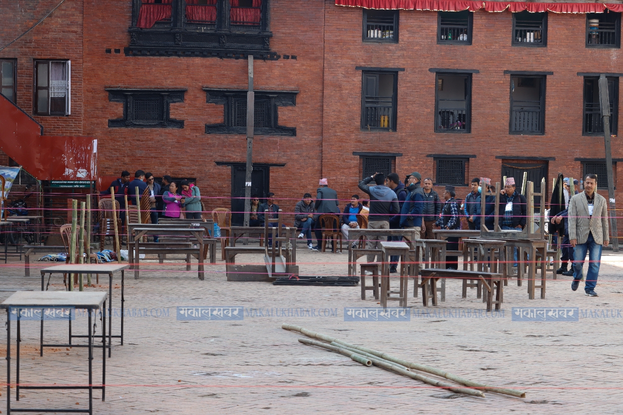 Re-voting in progress at two polling centres