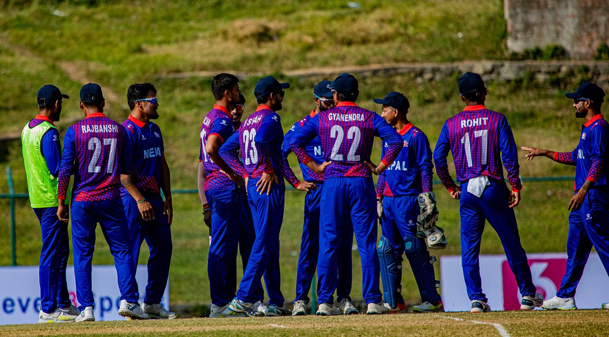 Nepal fail to chase 264 against UAE