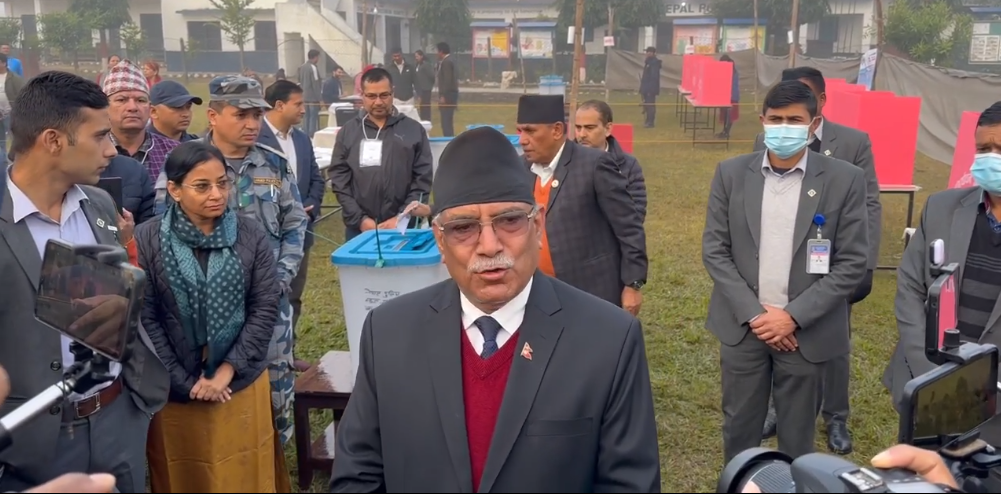 After casting vote, Prachanda said – ‘There is no problem in alliance for PM’