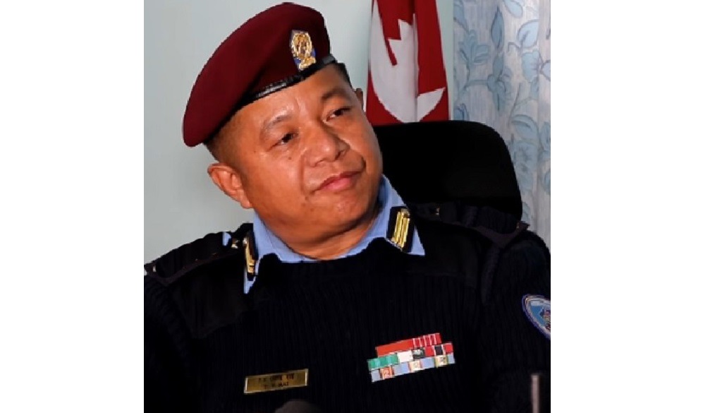 Central Police spokesperson Tek Prasad Rai leaves for South Korea