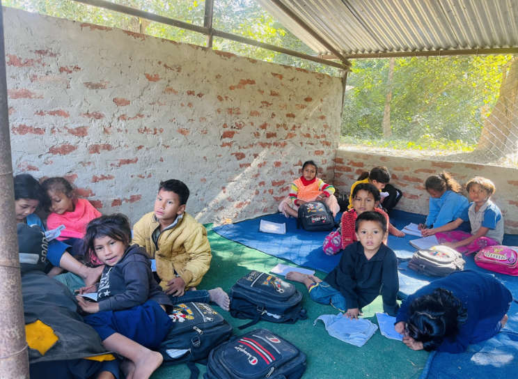 Surkhet children displaced by floods are dropping out of schools