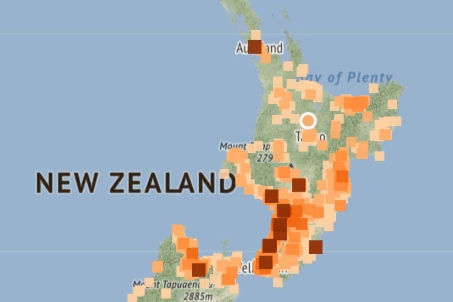 5.4 magnitude earthquake hits north New Zealand