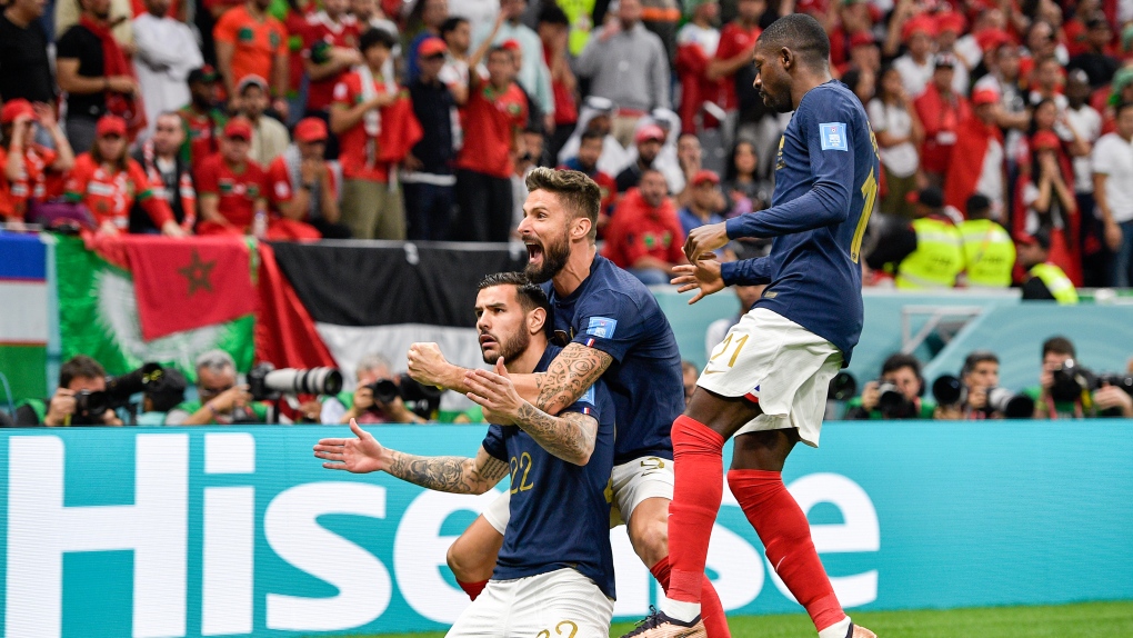 France advanced to WC final again after beating Morocco