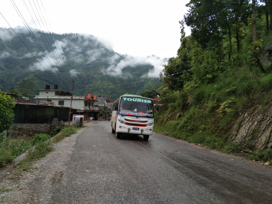 Mid-hill Highway makes 64 percent headway in one and half decade