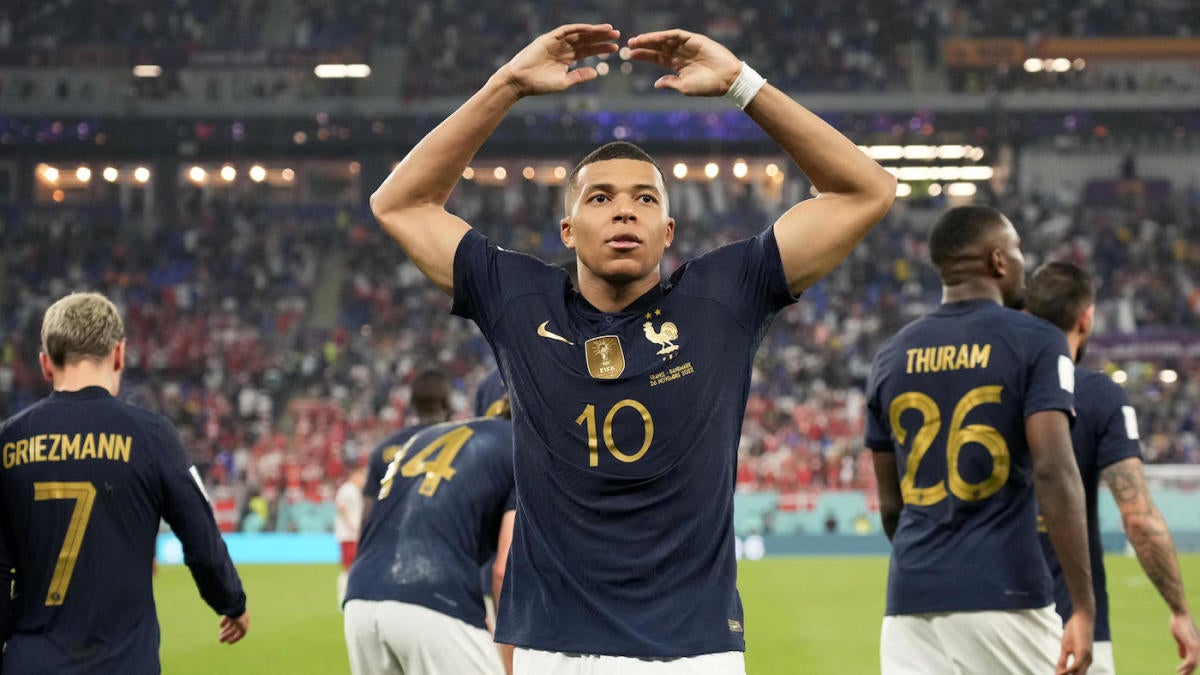 Mbappe leads Golden Boot race after two goals against Poland