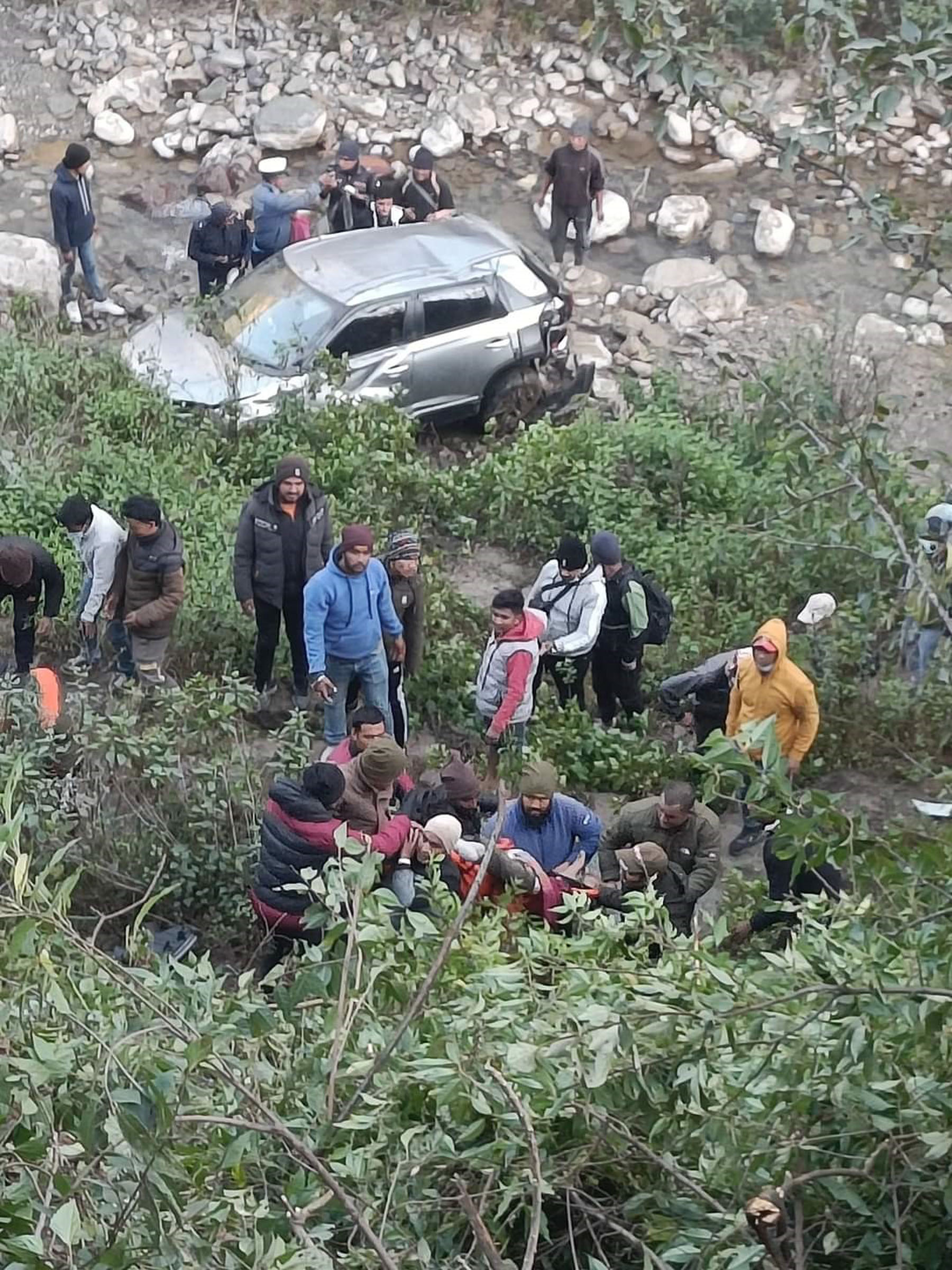 Car accident in Arghakhanchi, condition of three injured persons is serious