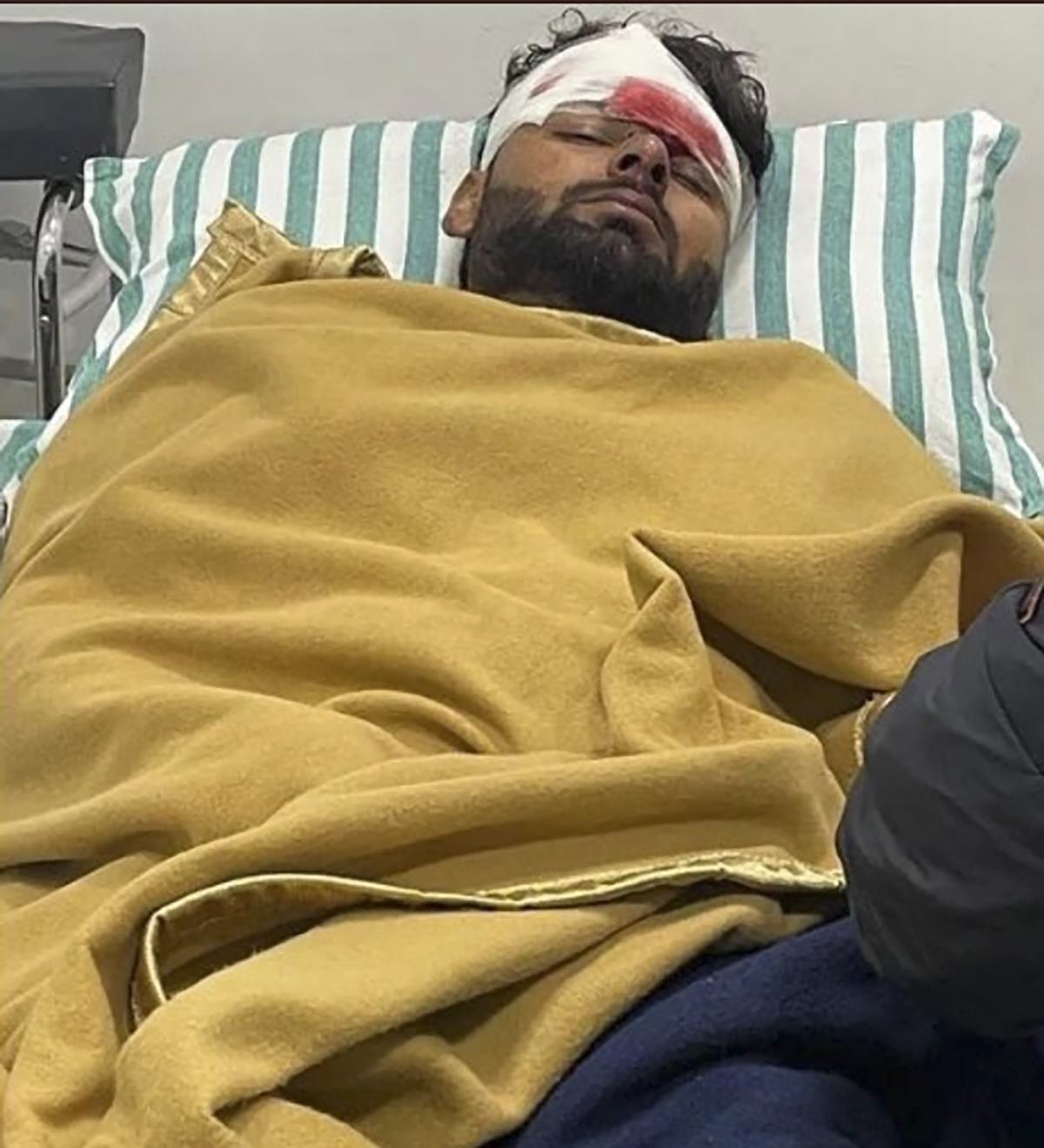 Rishabh Pant: Indian cricketer injured in car accident
