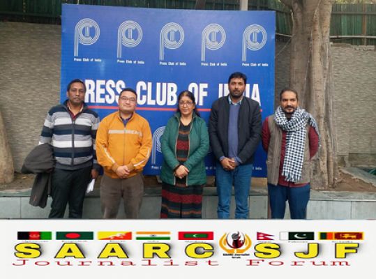 SAARC journalists conference slated for Jan 10 and 11 in New Delhi