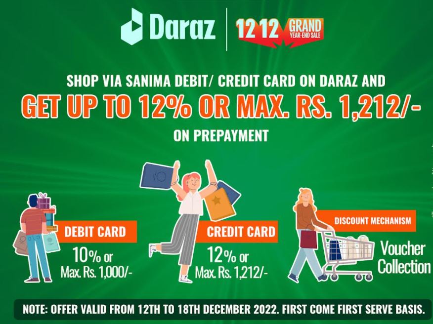 Sanima Bank collaborates with Daraz for “Daraz 12.12 Campaign”