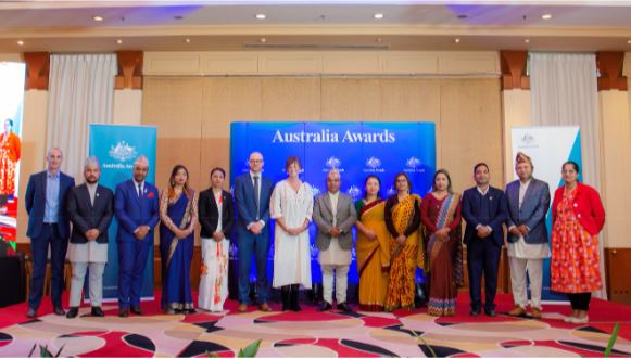 Nine Australia awards scholars from Nepal to depart for Australia